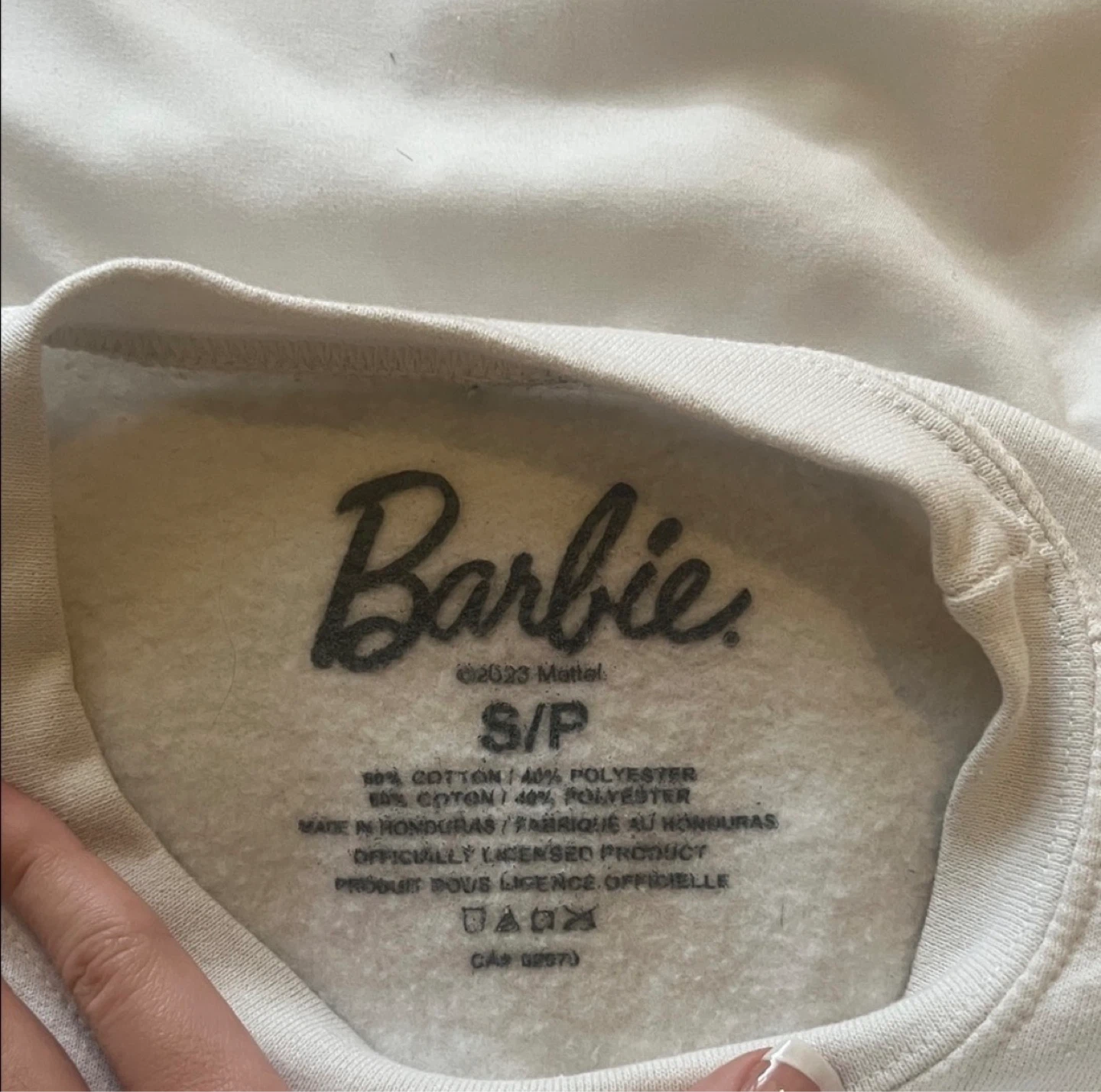 Barbie Point Zero Crewneck Sweatshirt Size S/P - photo 3