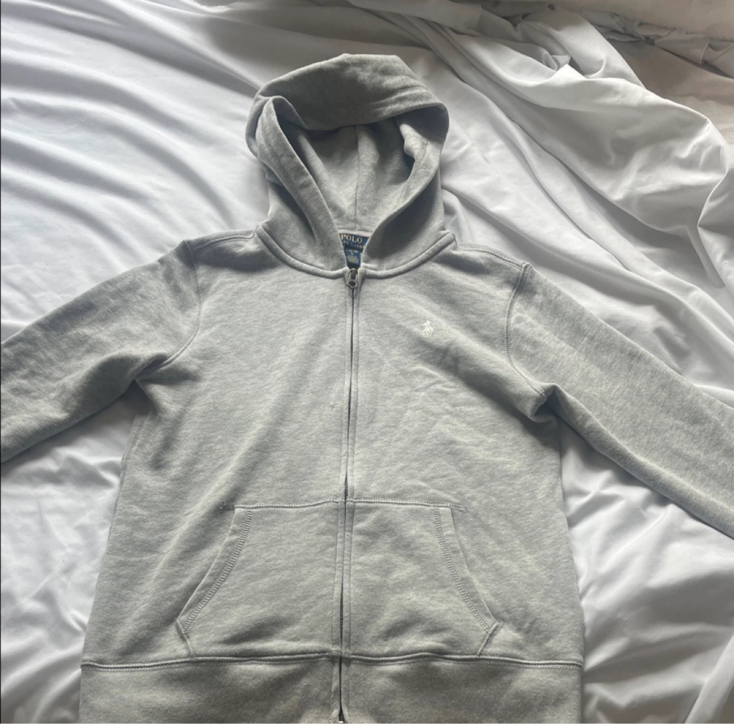 Polo Ralph Lauren Zip-Up Hoodie - Grey