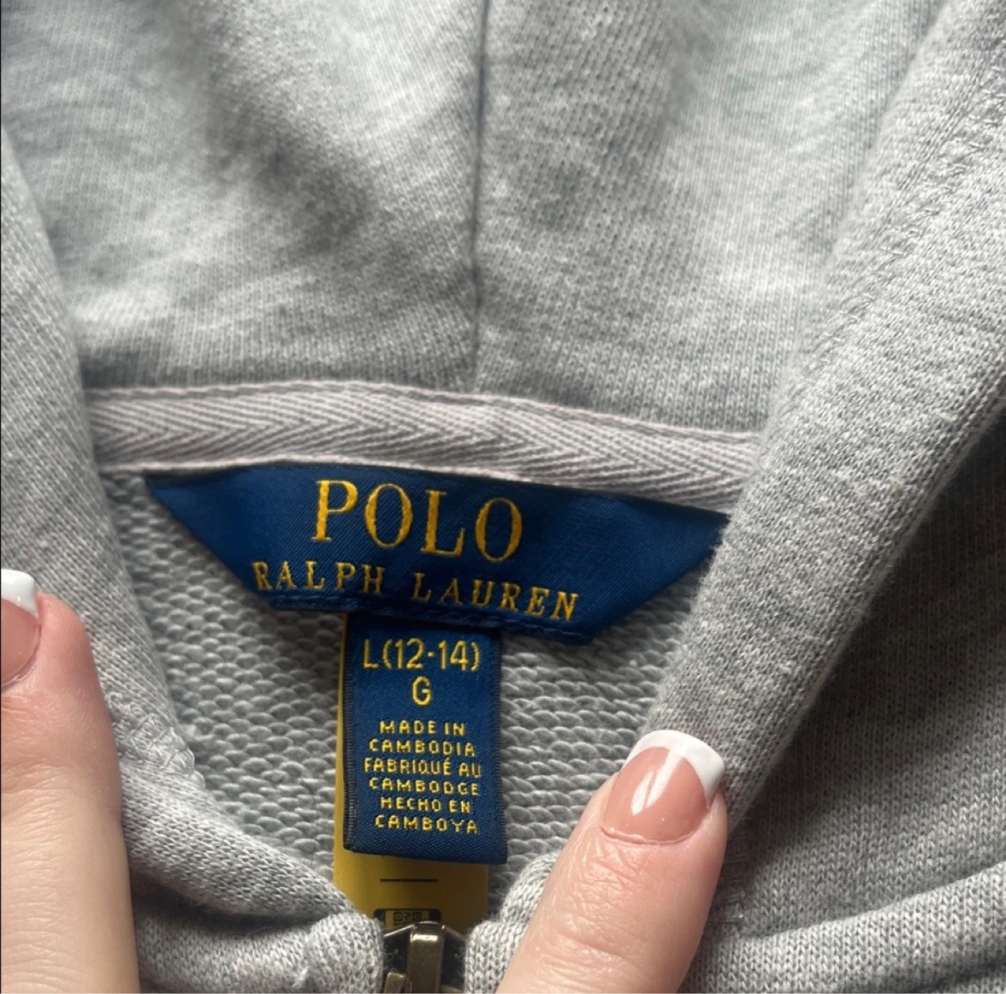Polo Ralph Lauren Zip-Up Hoodie - Grey - photo 3