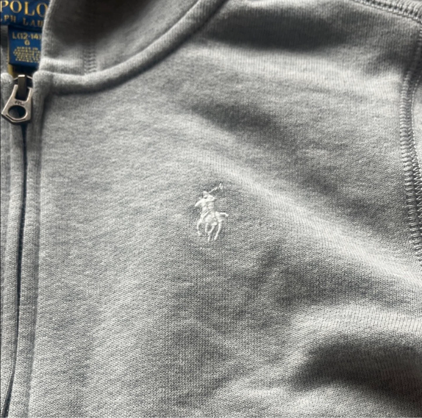 Polo Ralph Lauren Zip-Up Hoodie - Grey - photo 2