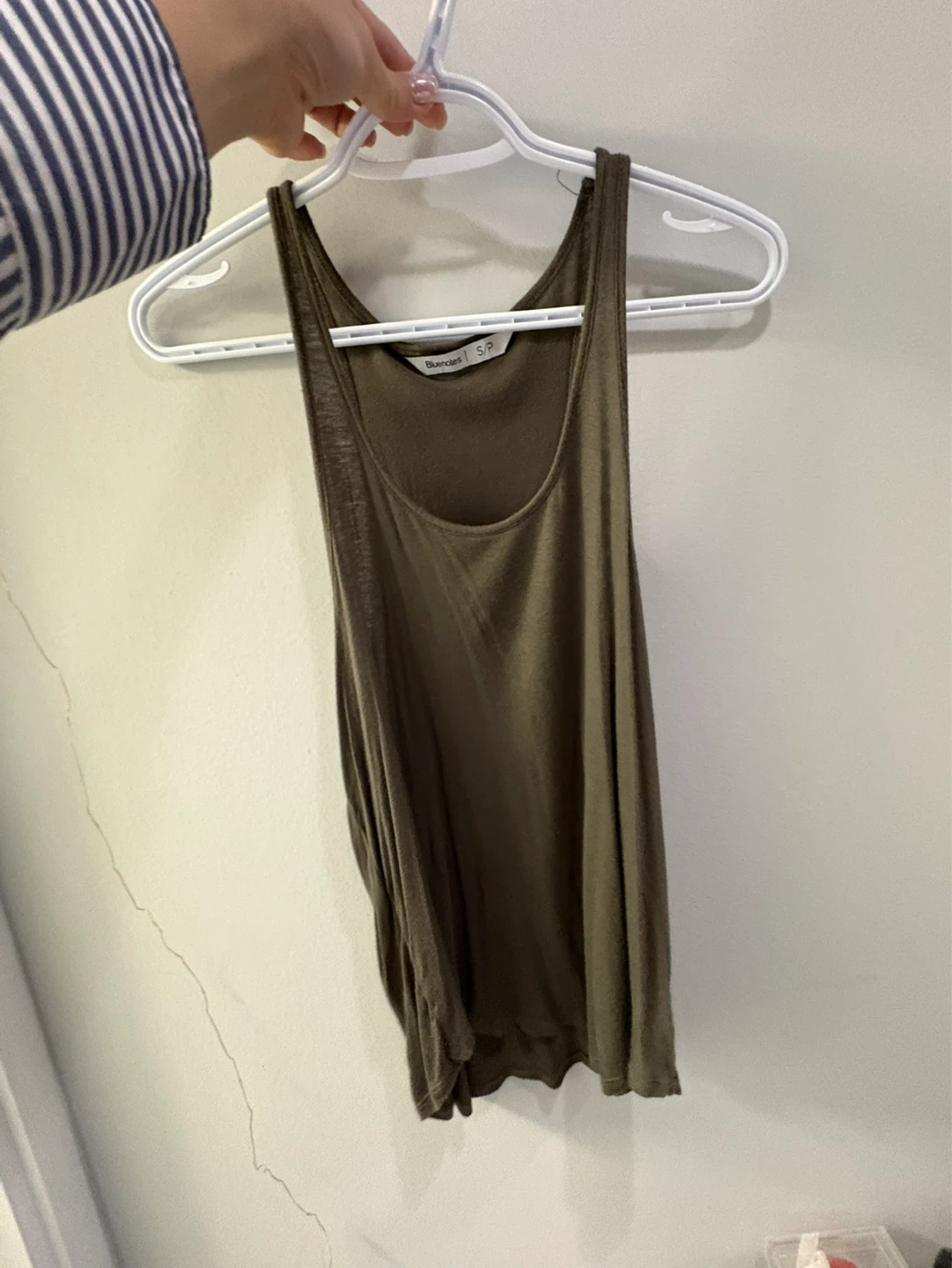 Bluenotes Tank Tops - Red and Olive Green - photo 2