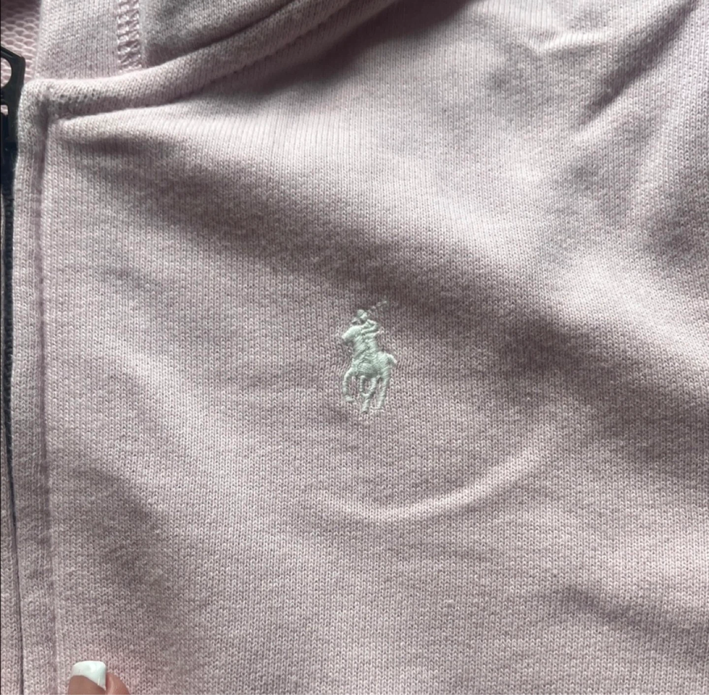 Polo Ralph Lauren Pink Zip-Up Hoodie - photo 2