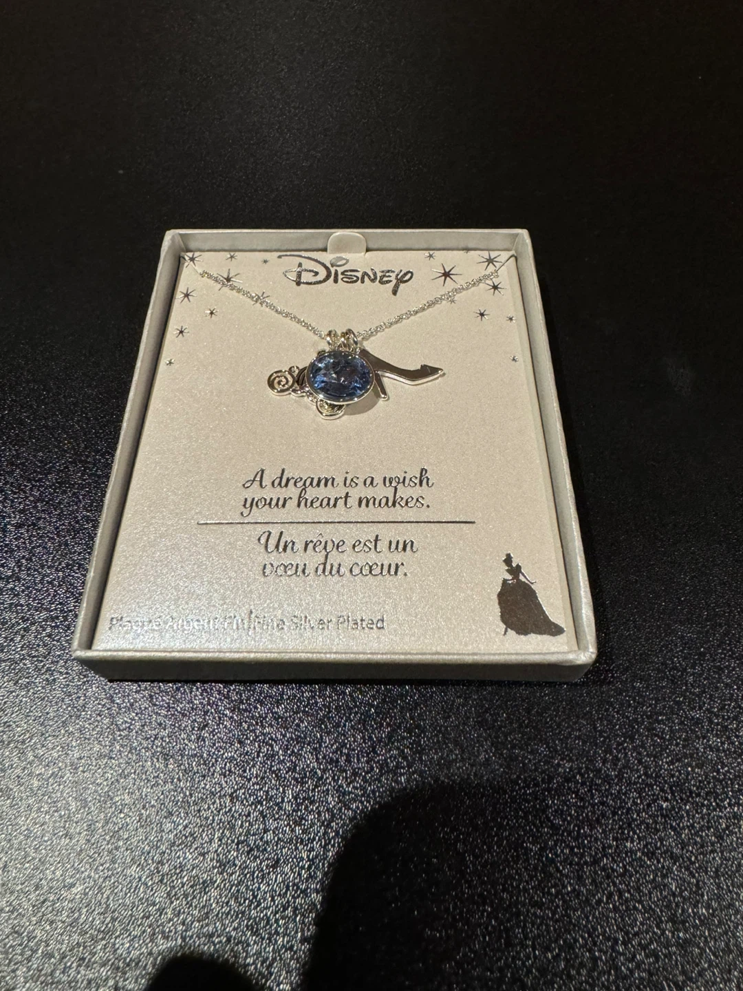 Disney Silver Plated Necklace (Various Designs Available) - photo 3