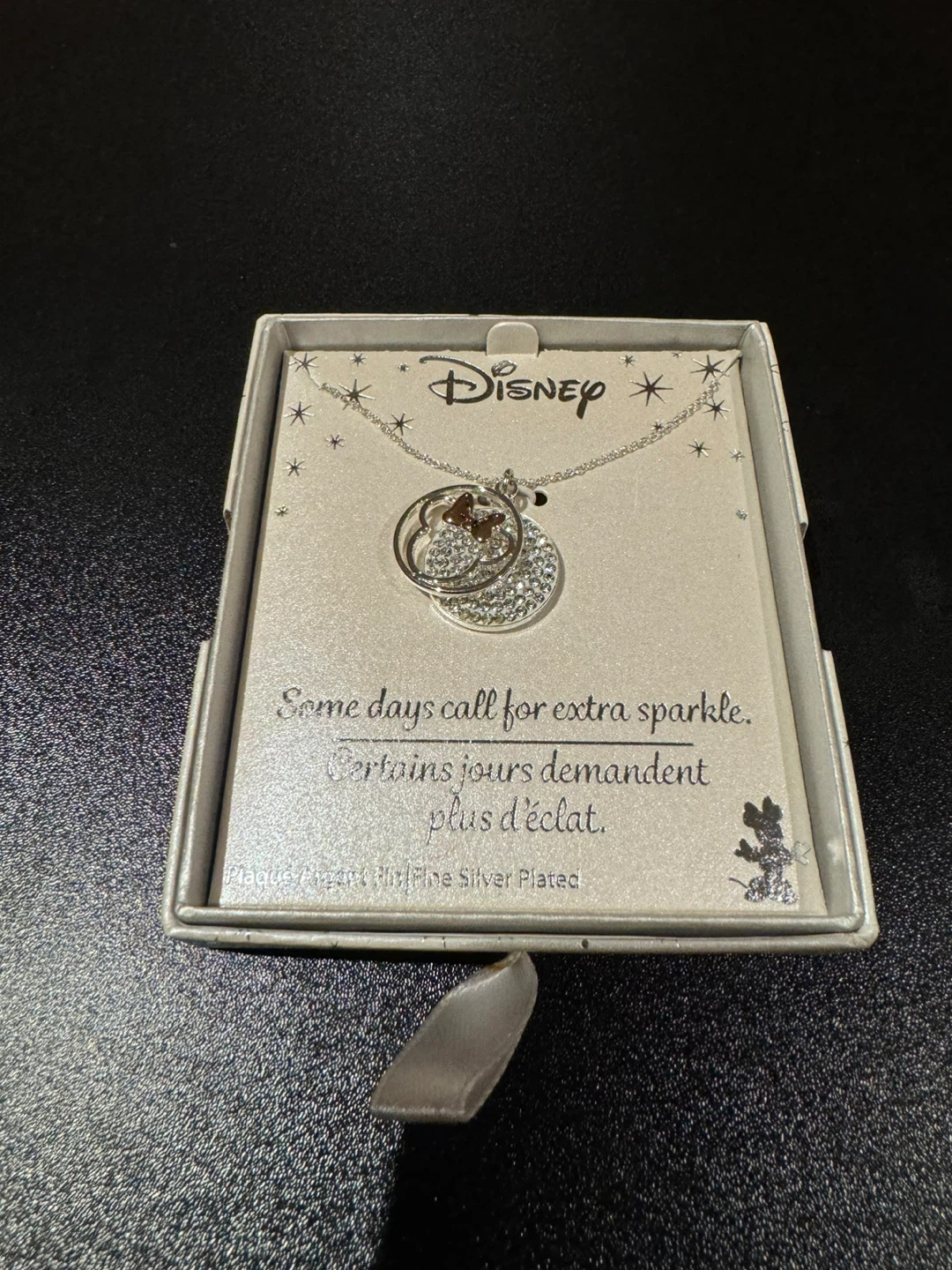 Disney Silver Plated Necklace (Various Designs Available) - photo 5