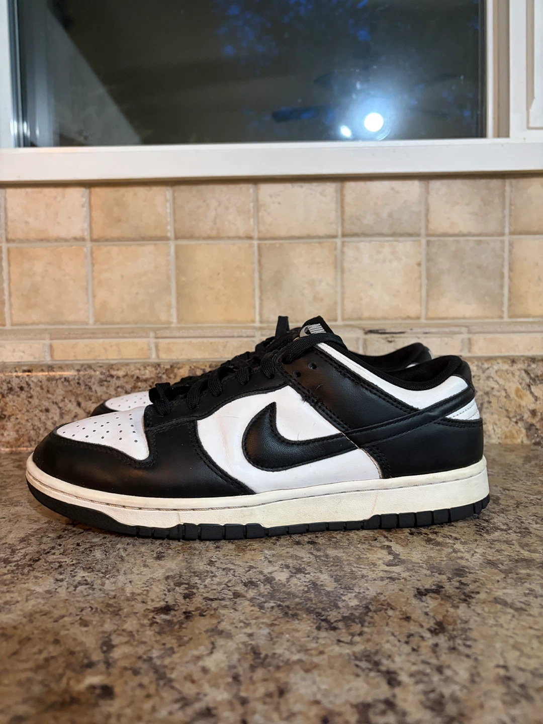 Nike Dunk Low Black White Sneakers - photo 3