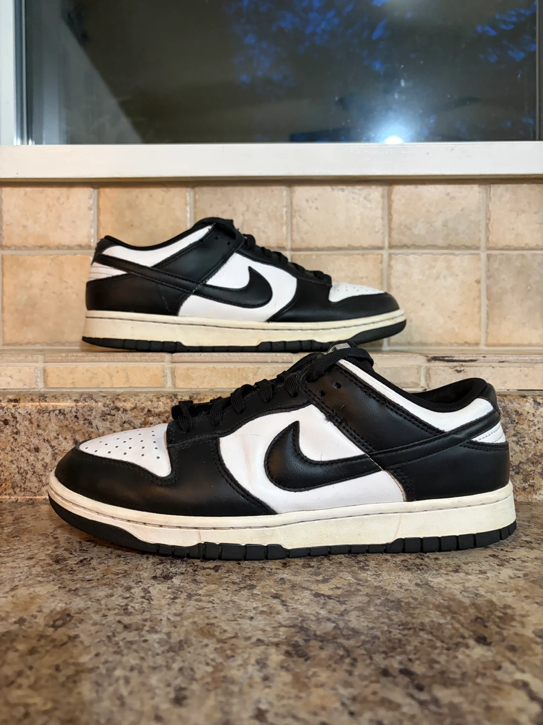 Nike Dunk Low Black White Sneakers