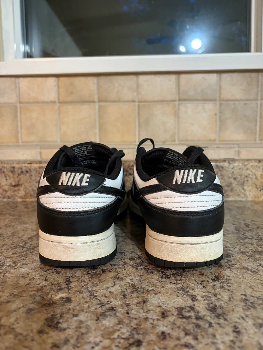 Nike Dunk Low Black White Sneakers - photo 2