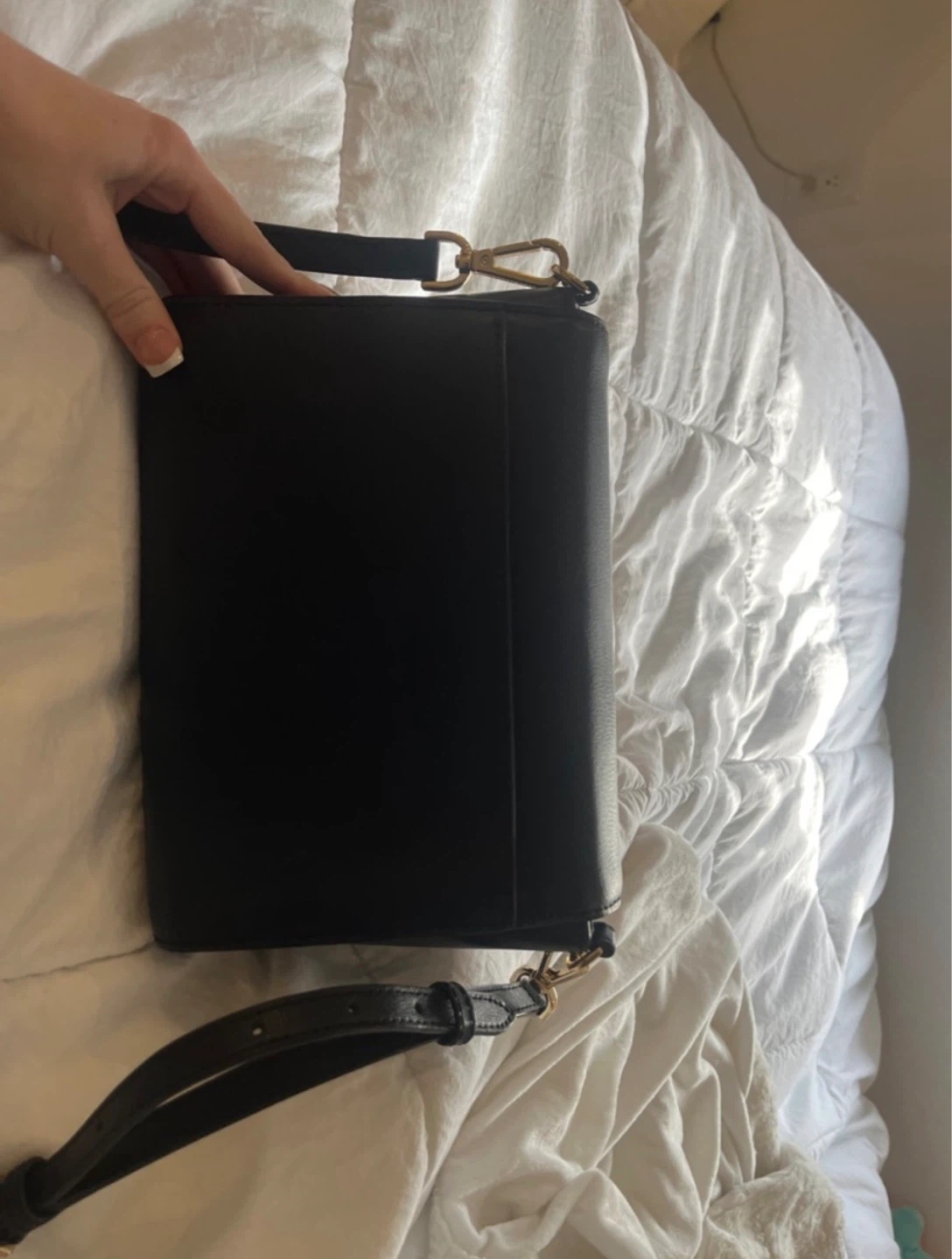 Michael Kors Black Leather Crossbody Purse - photo 2