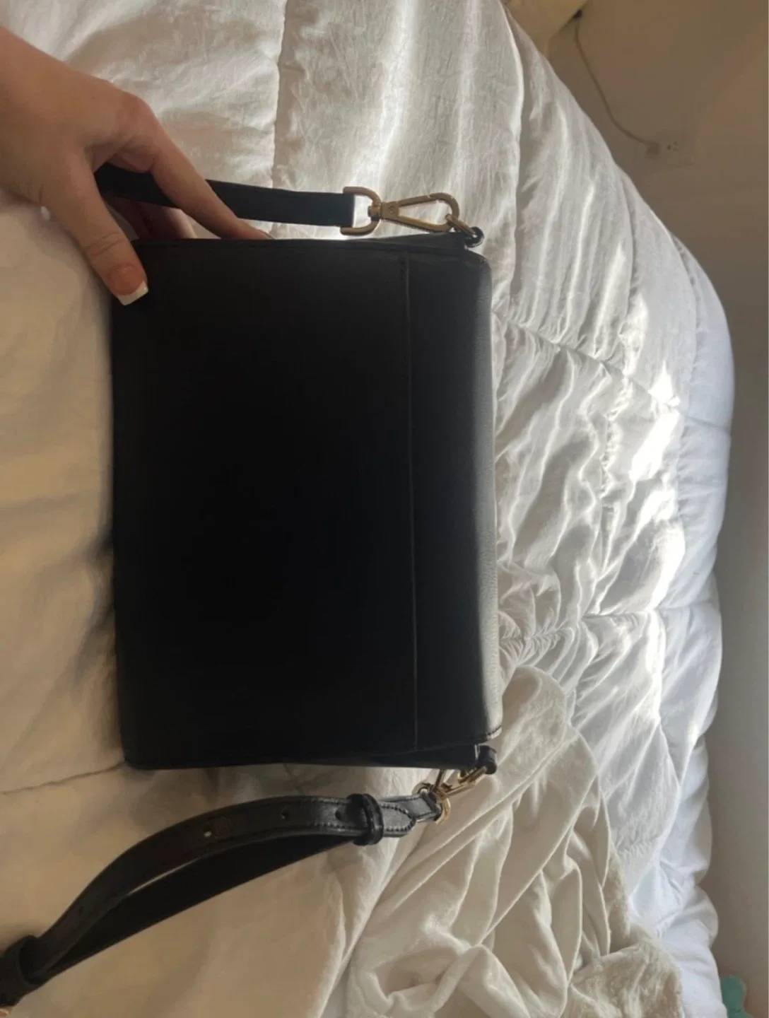 Michael Kors Black Leather Crossbody Purse - photo 2