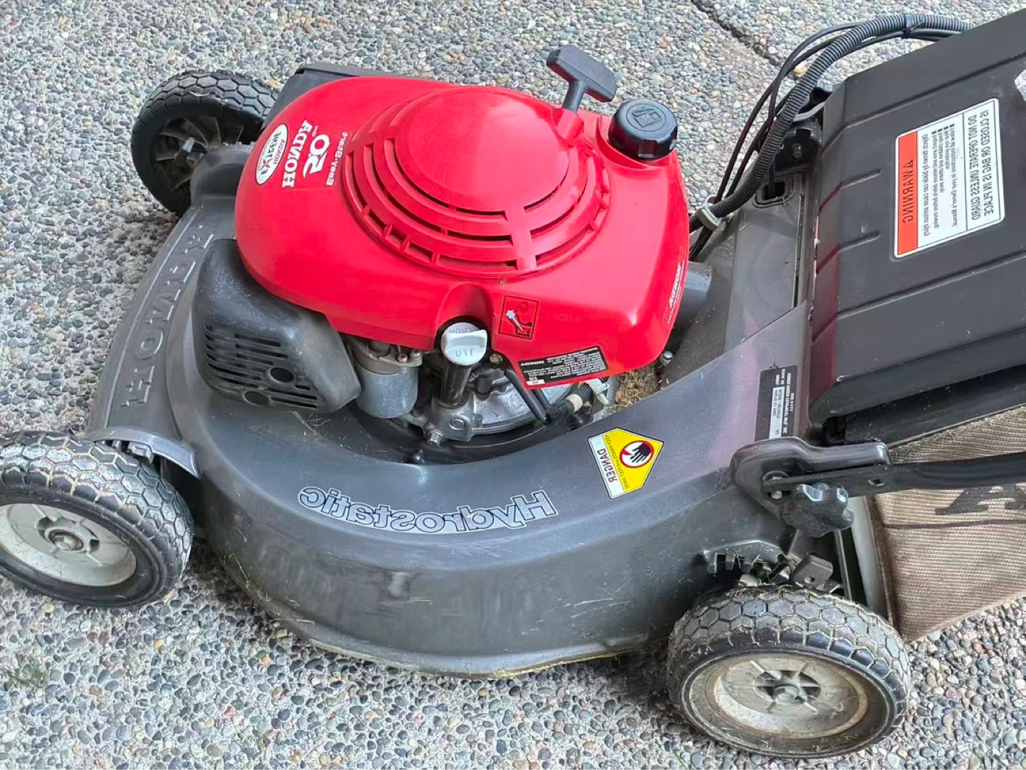 Honda Hydrostatic Self-Propelled Lawn Mower HR215 - photo 2