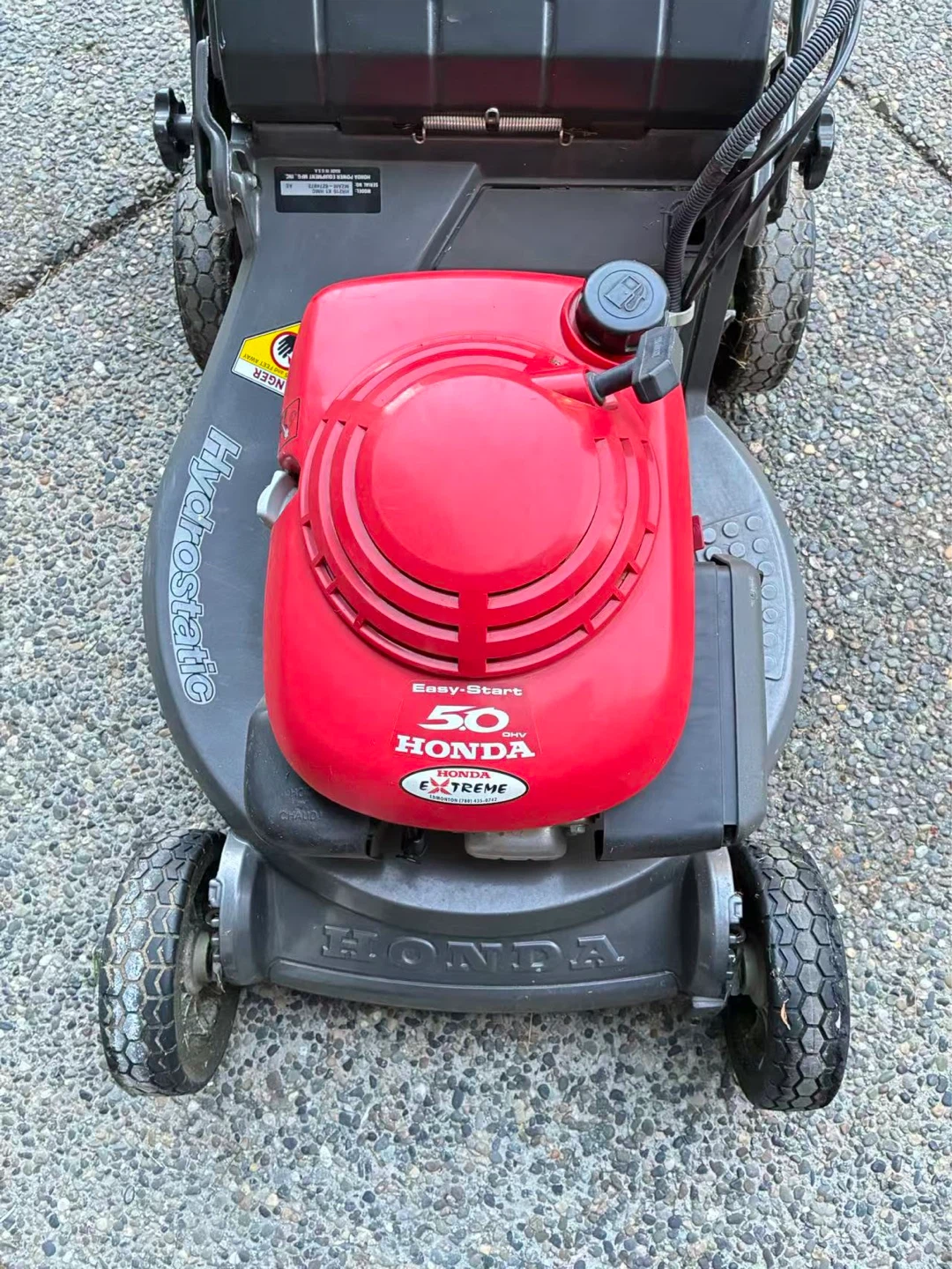 Honda Hydrostatic Self-Propelled Lawn Mower HR215