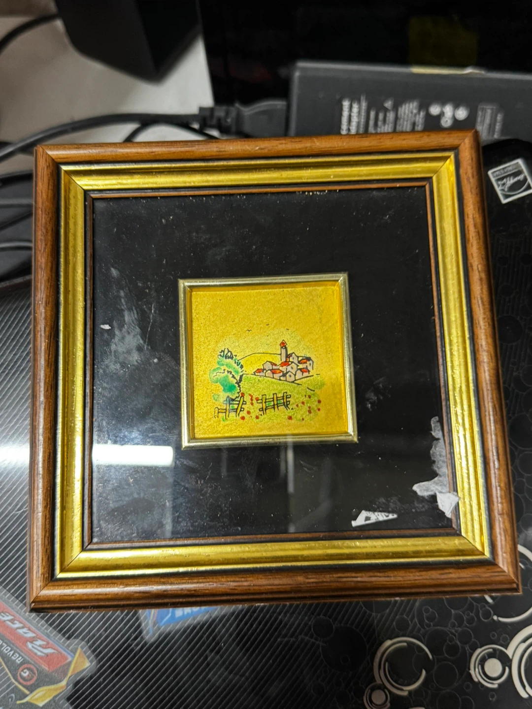 Castelfidardo Framed Gold Leaf Artwork