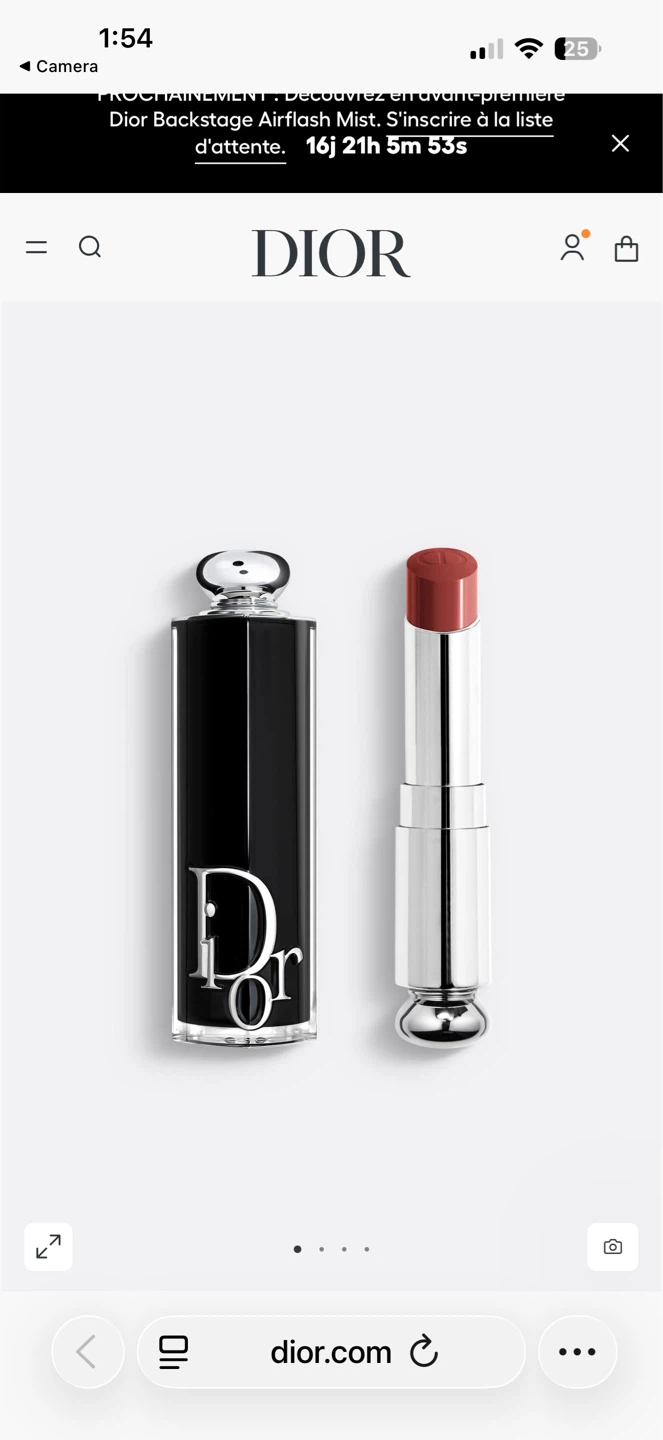 🌱 Dior Addict Hydrating Shine Lipstick - Rouge Brillante - photo 5