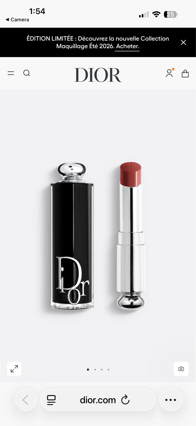 🌱 Dior Addict Hydrating Shine Lipstick - Rouge Brillante - photo 3