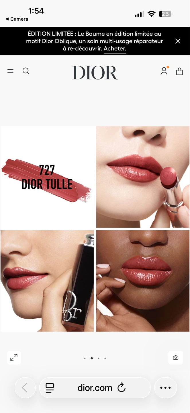 🌱 Dior Addict Hydrating Shine Lipstick - Rouge Brillante - photo 4