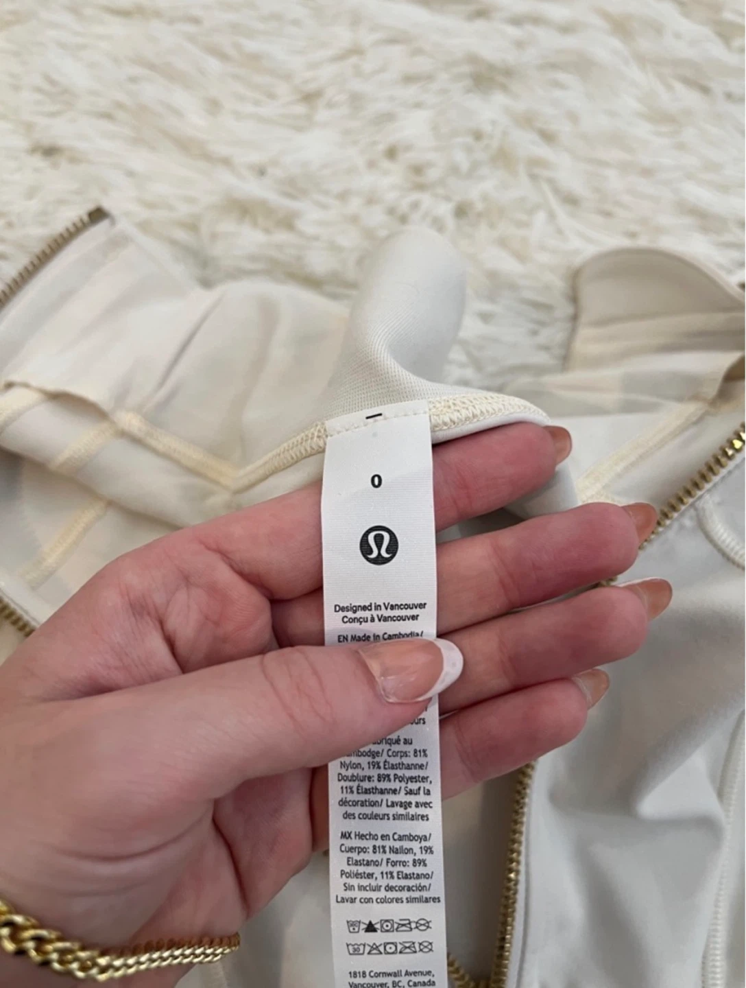 Lululemon White Full Zip Jacket - photo 4