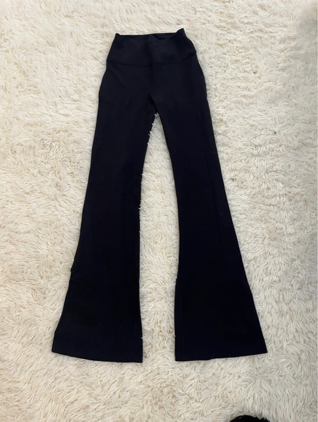 Lululemon Black Flare Yoga Pants