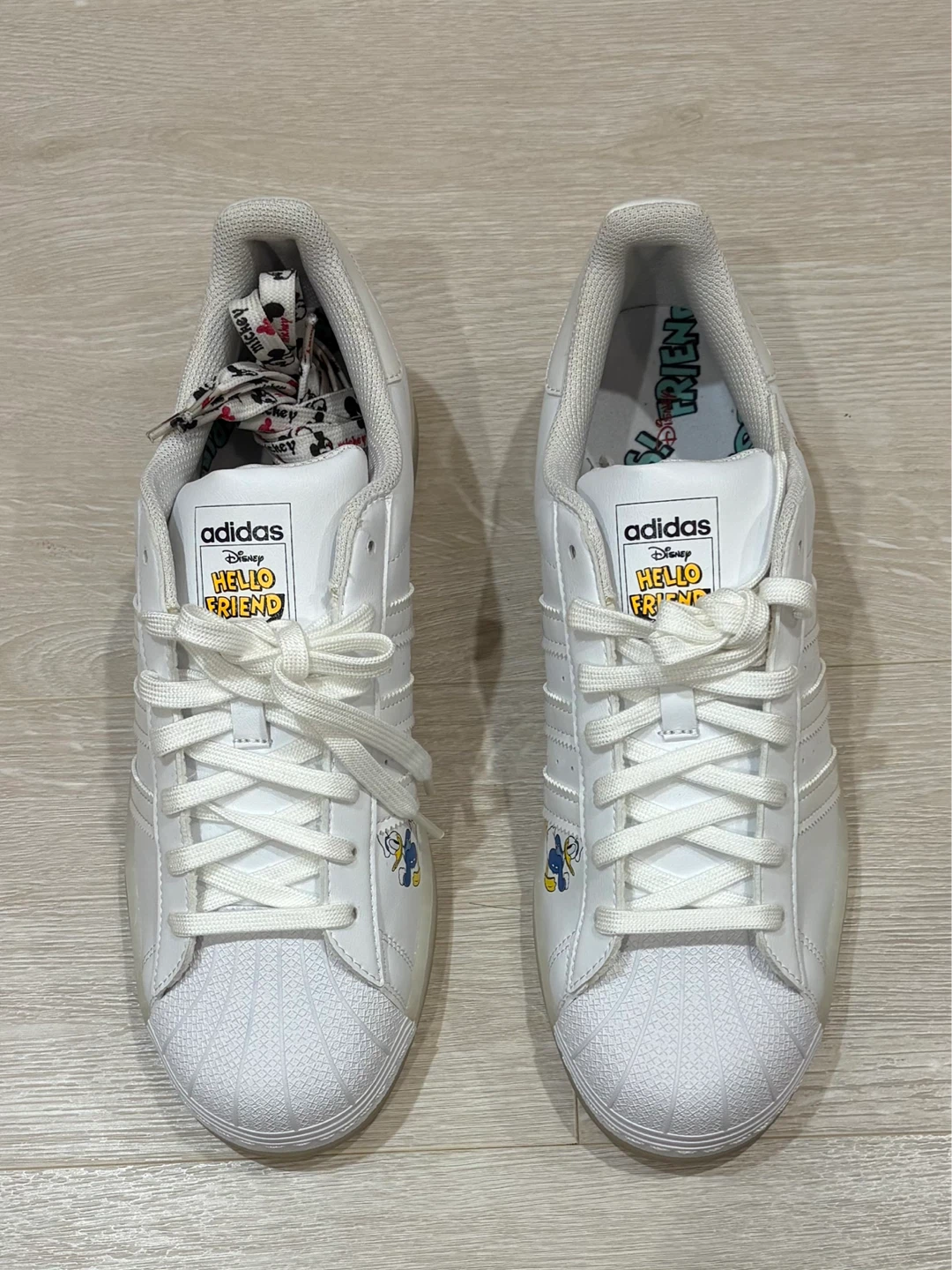 Adidas Superstar x Disney "Hello Friend" Brand New Shoes US 10.5 - photo 2