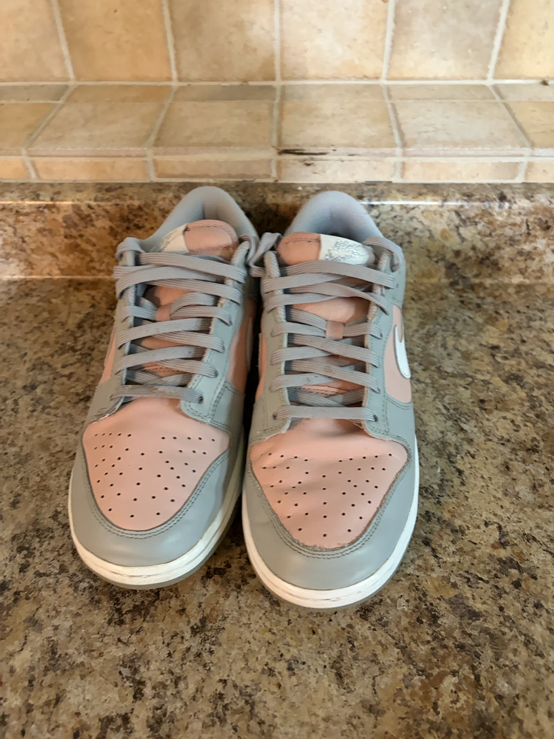 Nike Dunk Low Pink Grey Women's Sneakers - photo 4