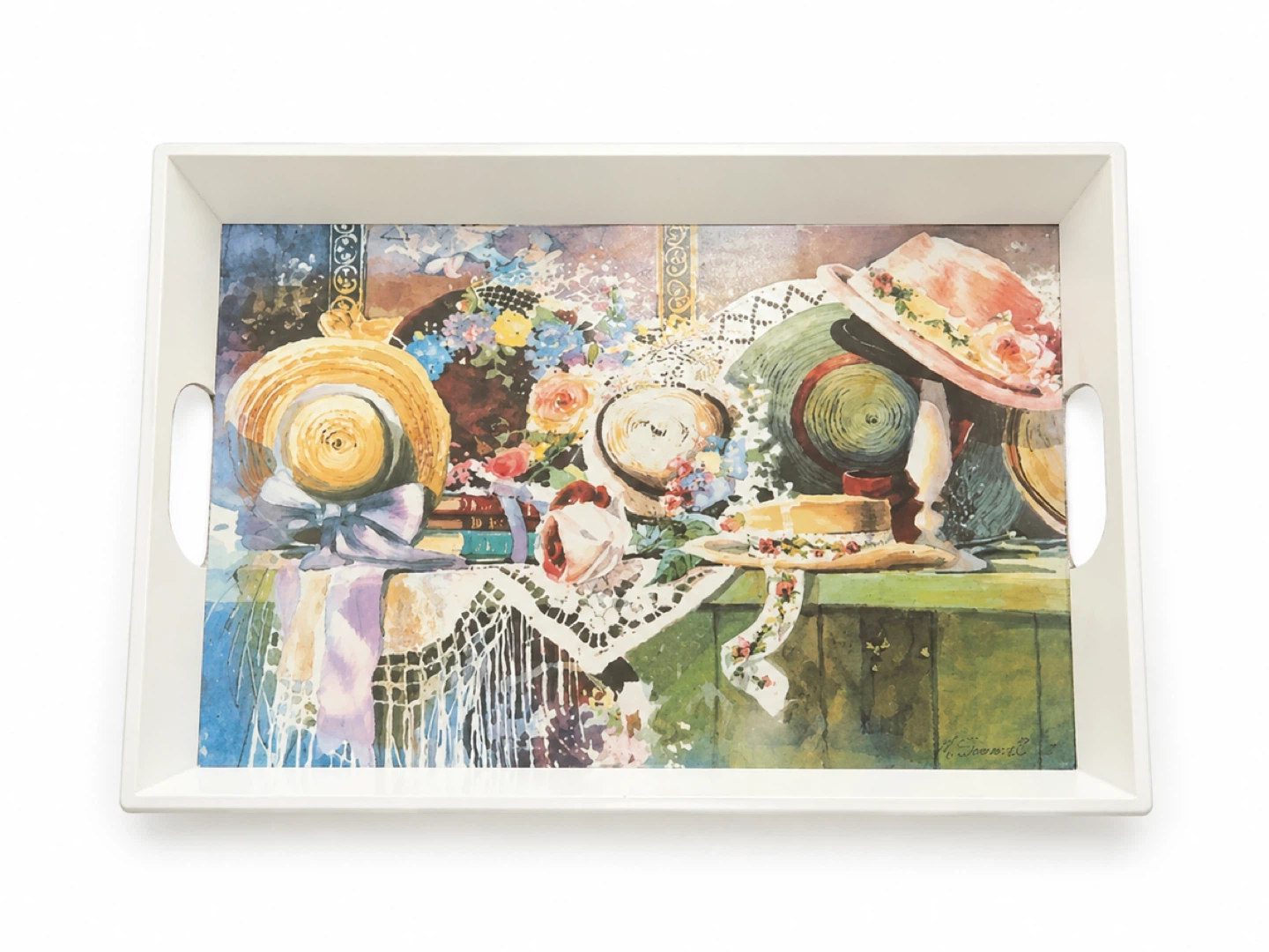 Vintage Made in Italy Melamine Serving Tray