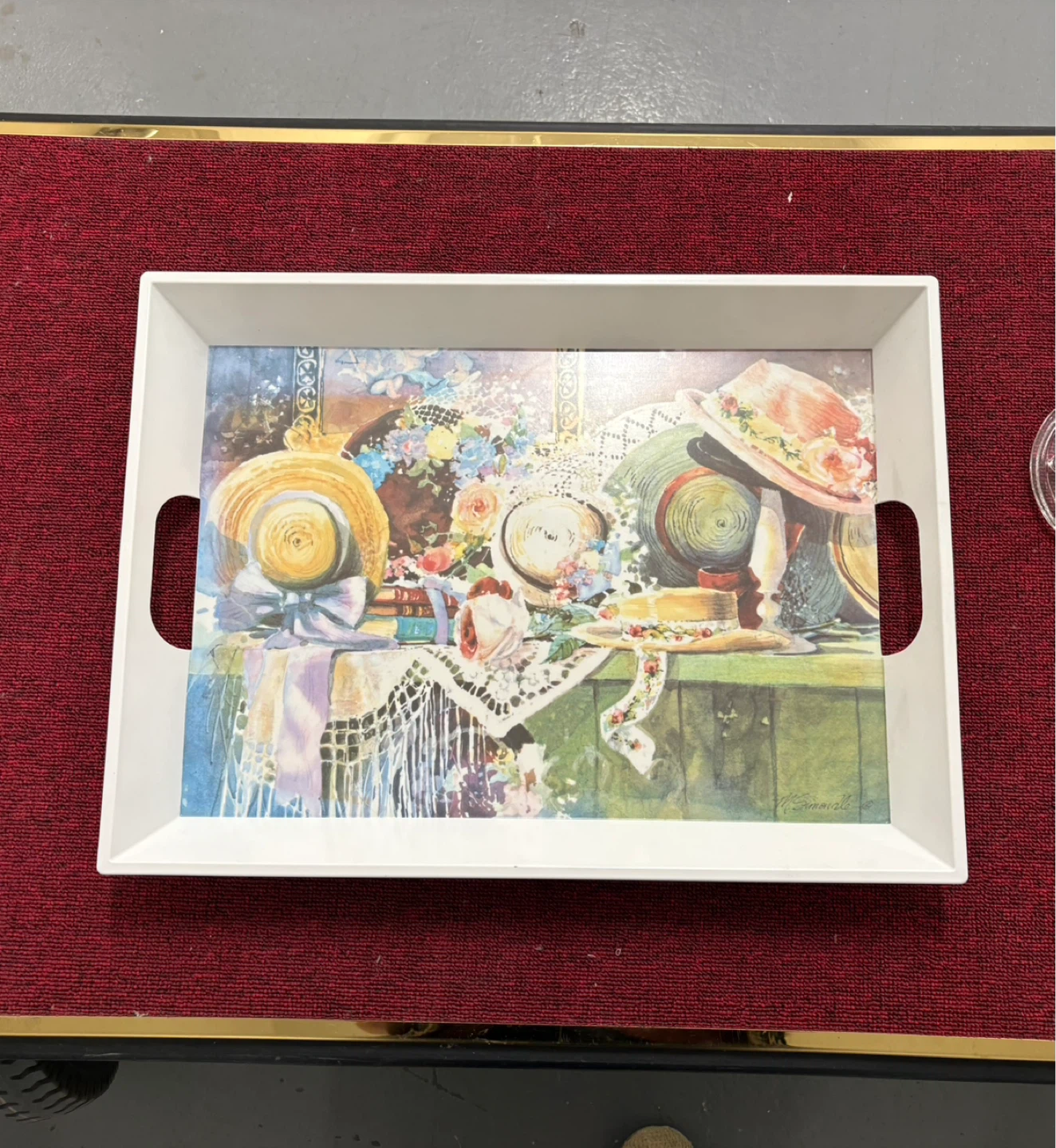 Vintage Made in Italy Melamine Serving Tray - photo 2
