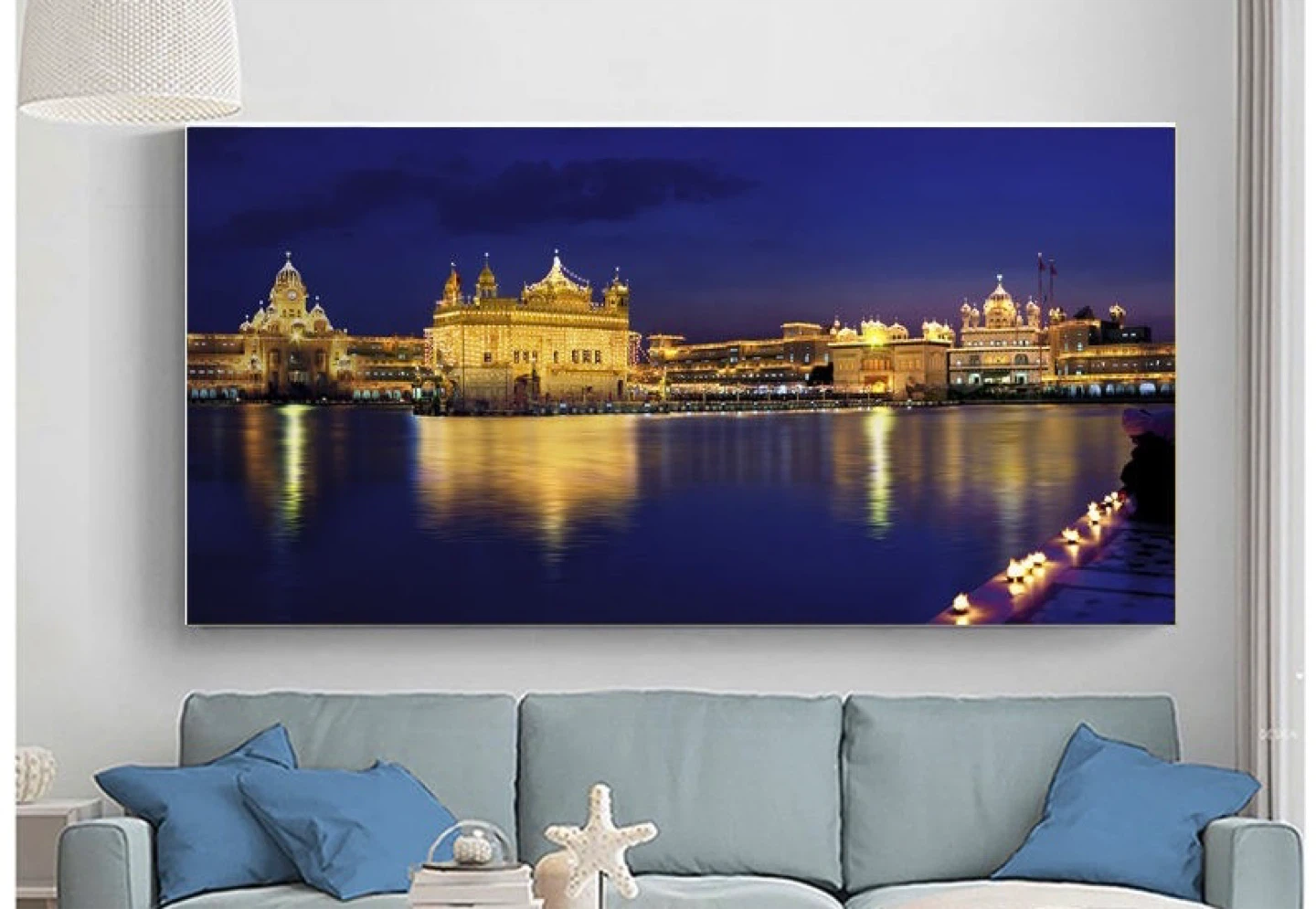 Golden Temple Canvas Print Wall Art - photo 3