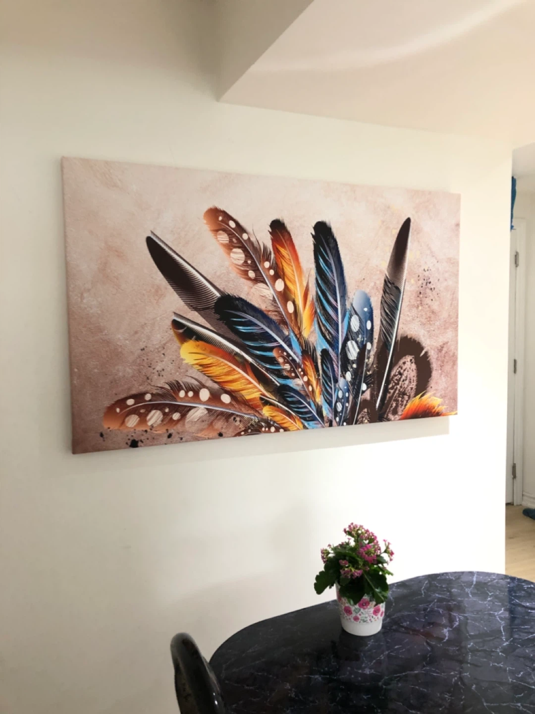 Canvas Wall Art - Feather Design - photo 4