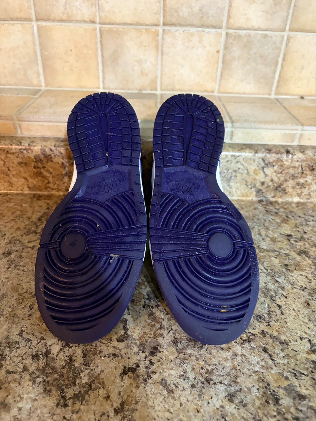 Nike Dunk High "Court Purple" "White" "Purple" Sneakers - photo 5