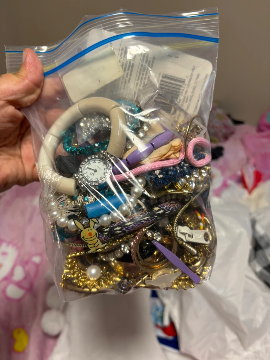 Assorted Bag of Costume Jewelry