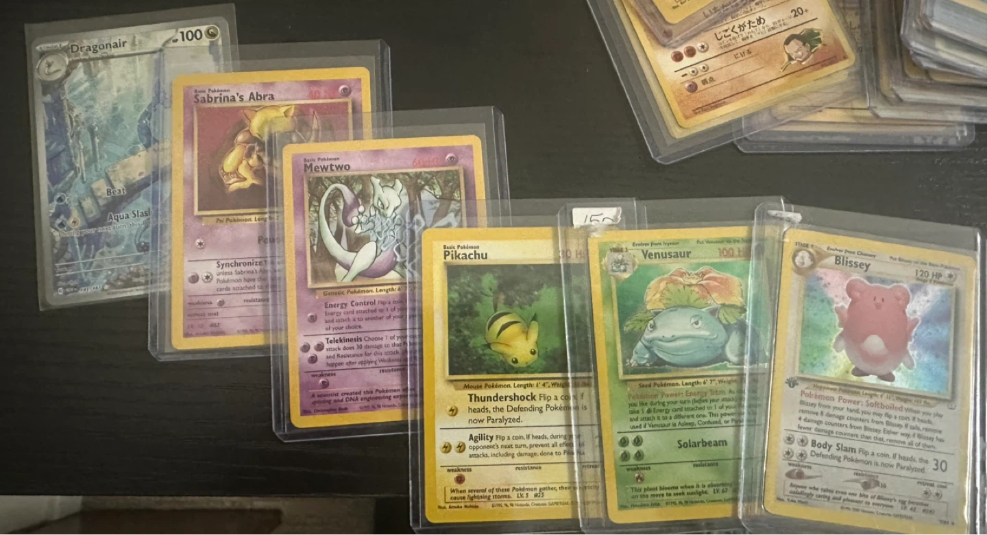 Large Collection of Pokemon Trading Cards and Accessories - photo 3