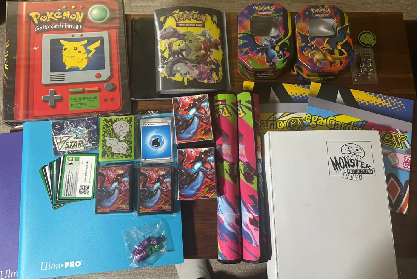 Large Collection of Pokemon Trading Cards and Accessories - photo 4