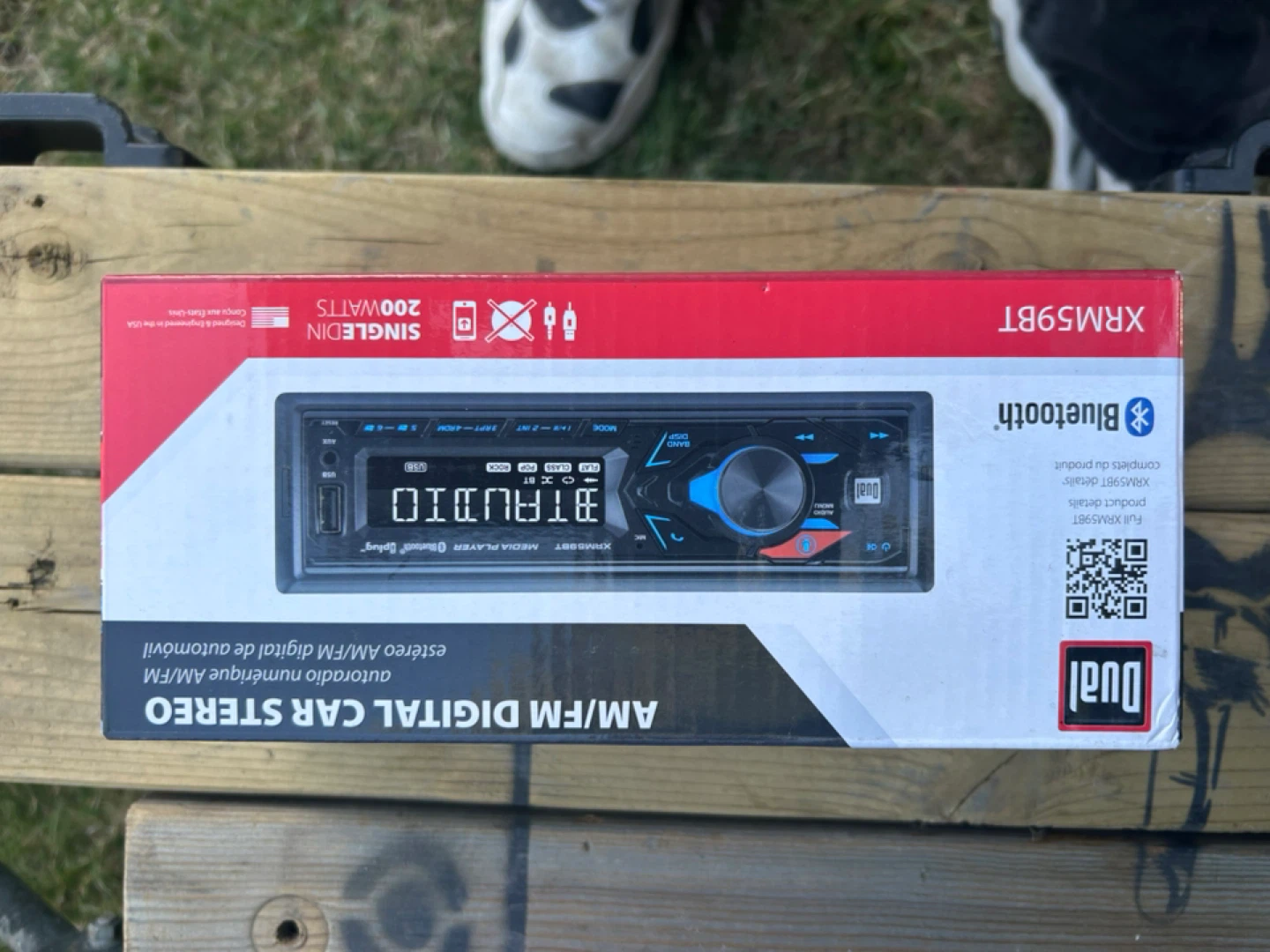 Dual XRM59BT AM/FM Digital Car Stereo with Bluetooth - photo 2