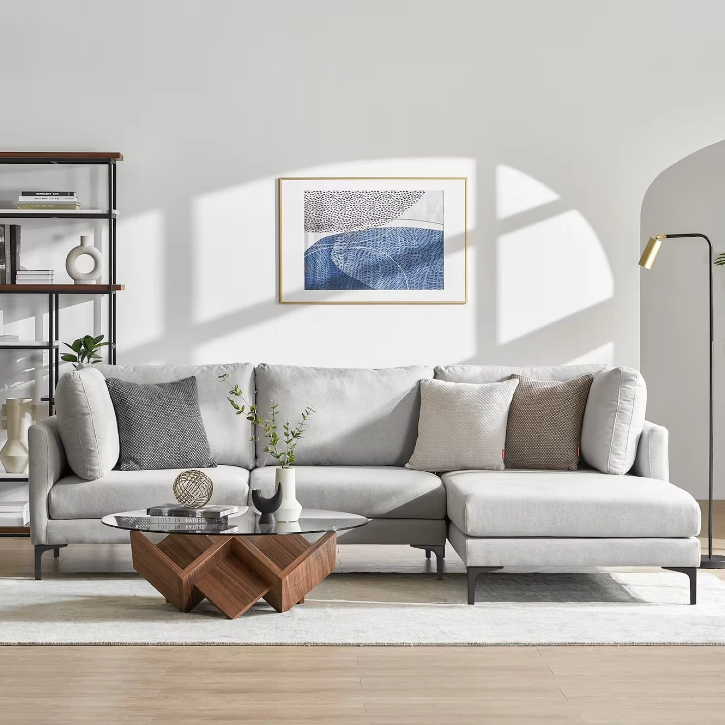 Castlery Adams Sectional Sofa – Pearl Beige - photo 3