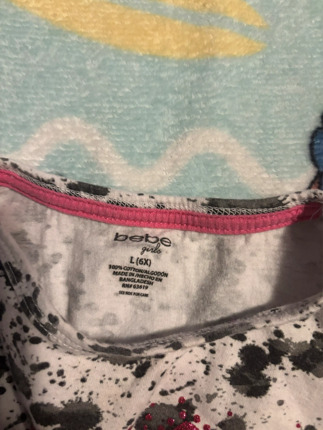 Bebe Girls Long Sleeve Top L (6X) - photo 2
