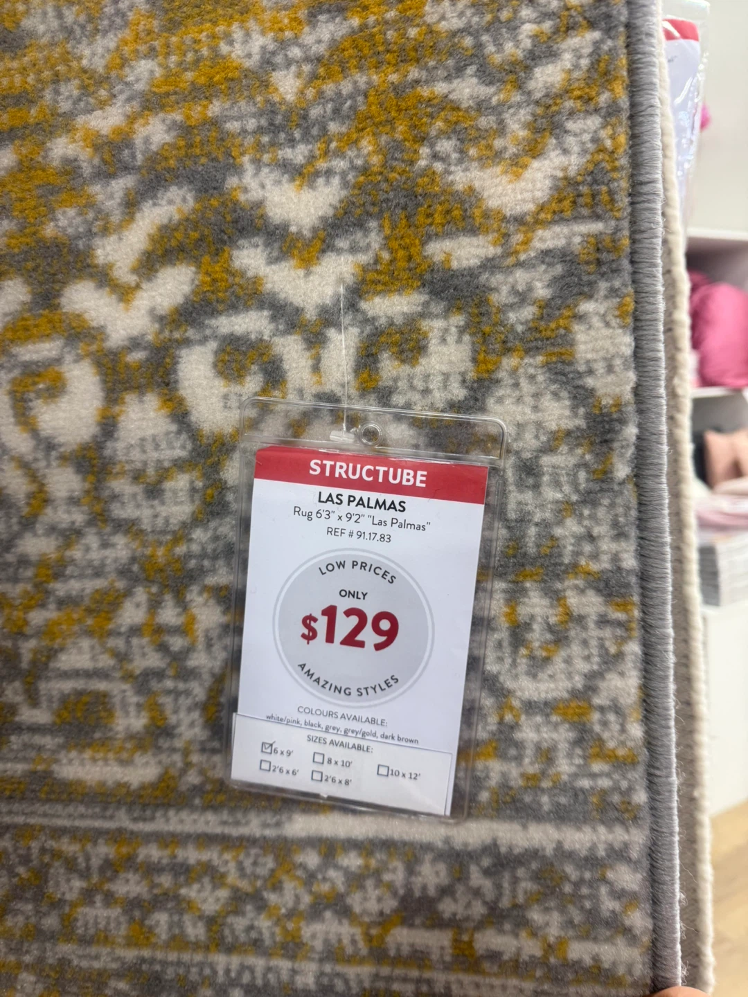 STRUCTUBE Las Palmas Rug 6'3" x 9'2"
