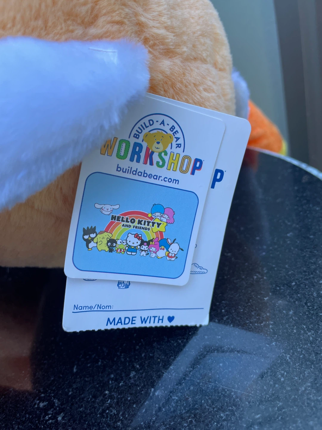 Build-A-Bear cinnamarill candy corn Plush new - photo 5