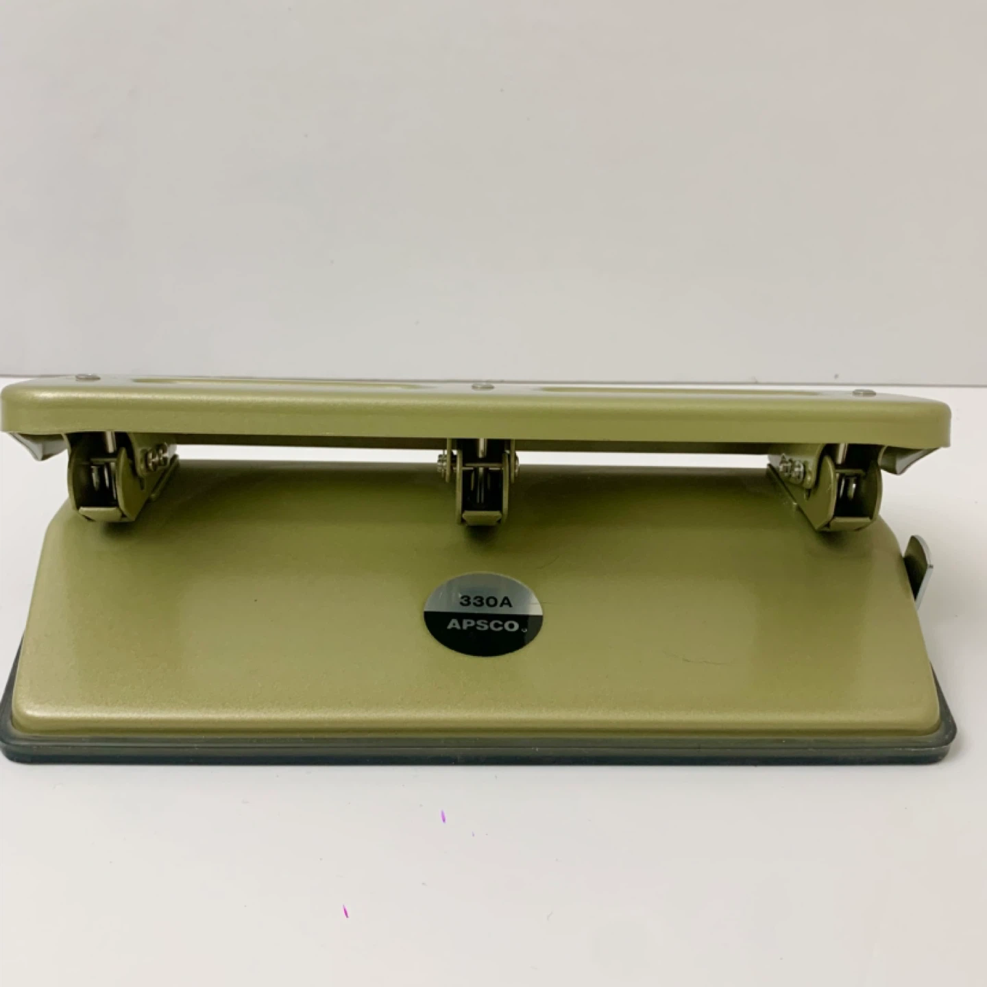 Hole Punch 2 Hole Apsco 330A Metal Office Supplies Paper Punch - photo 3