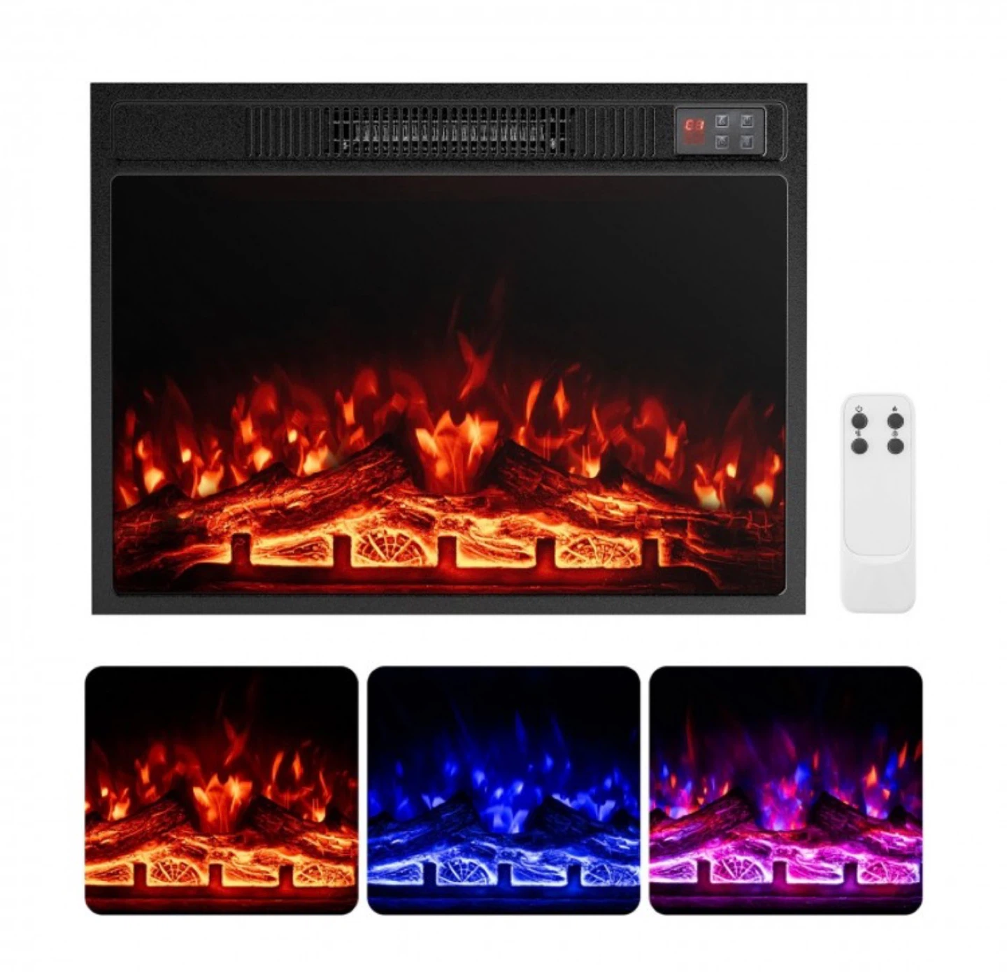 Electric Fireplace Insert 23 inch (new)