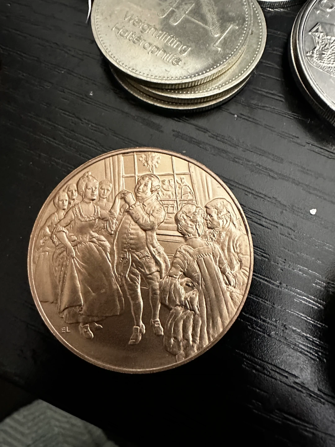 Vintage and New Coins