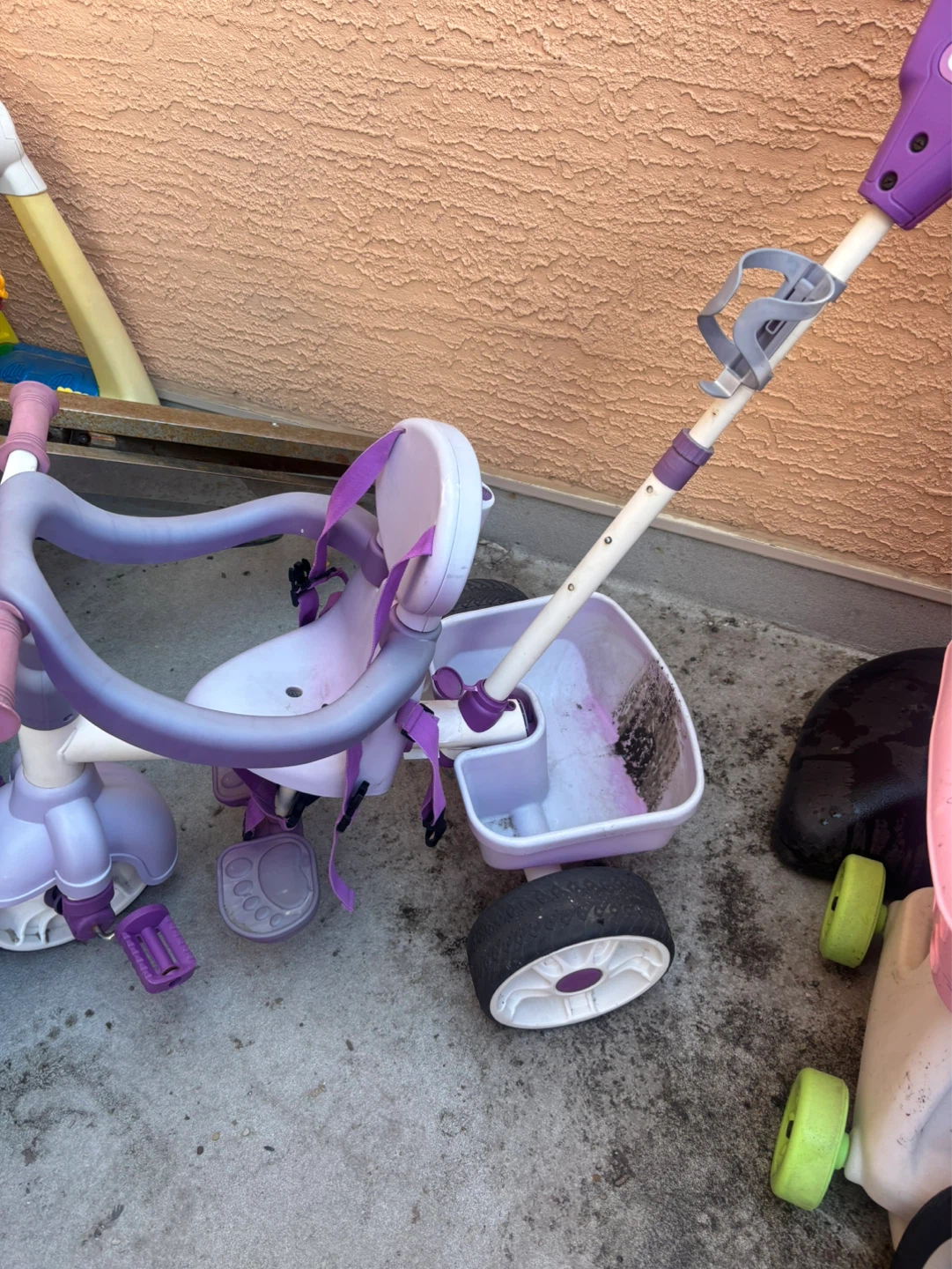 Little Tikes Purple Tricycle with Parent Handle