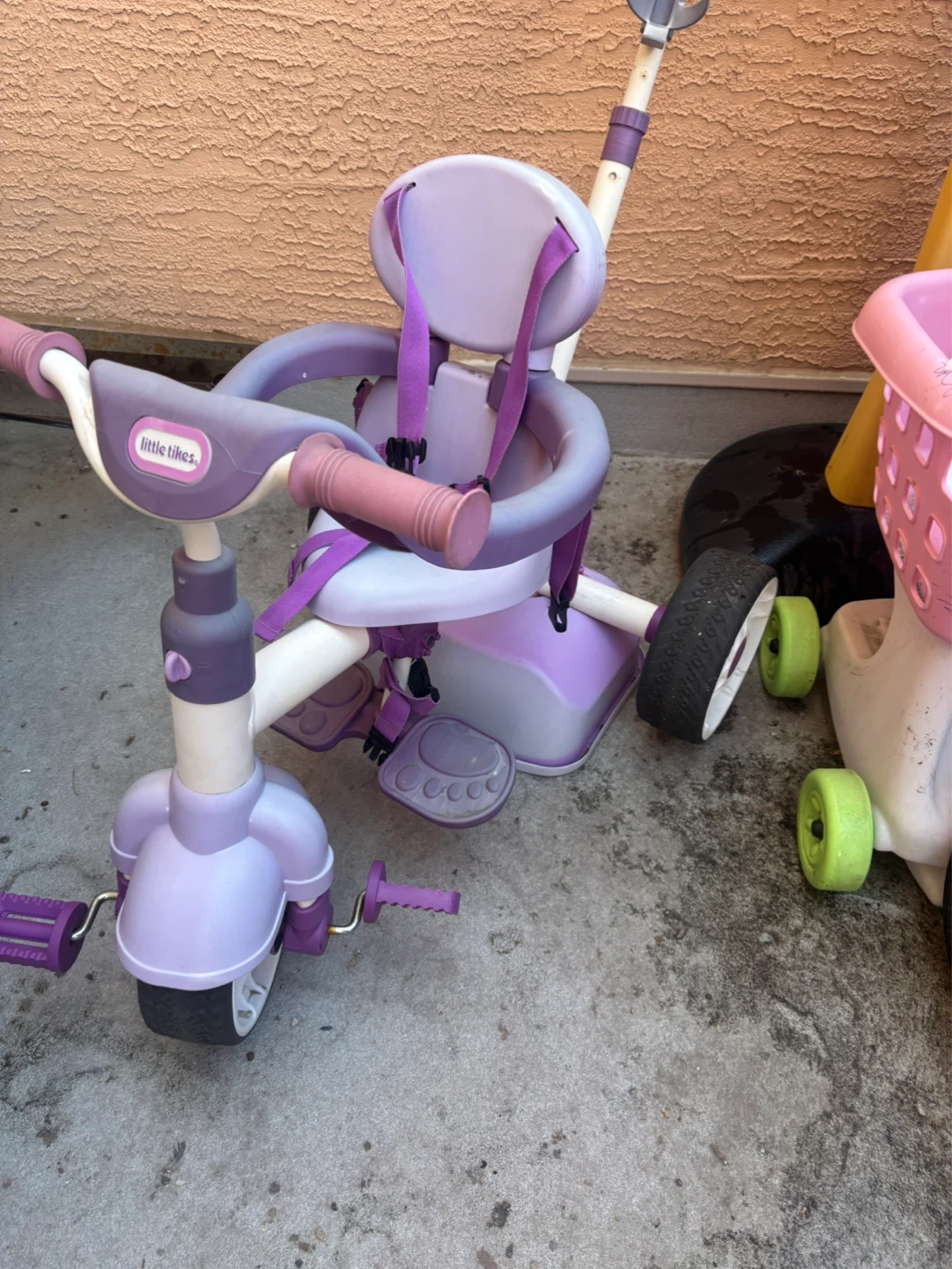 Little Tikes Purple Tricycle with Parent Handle - photo 3