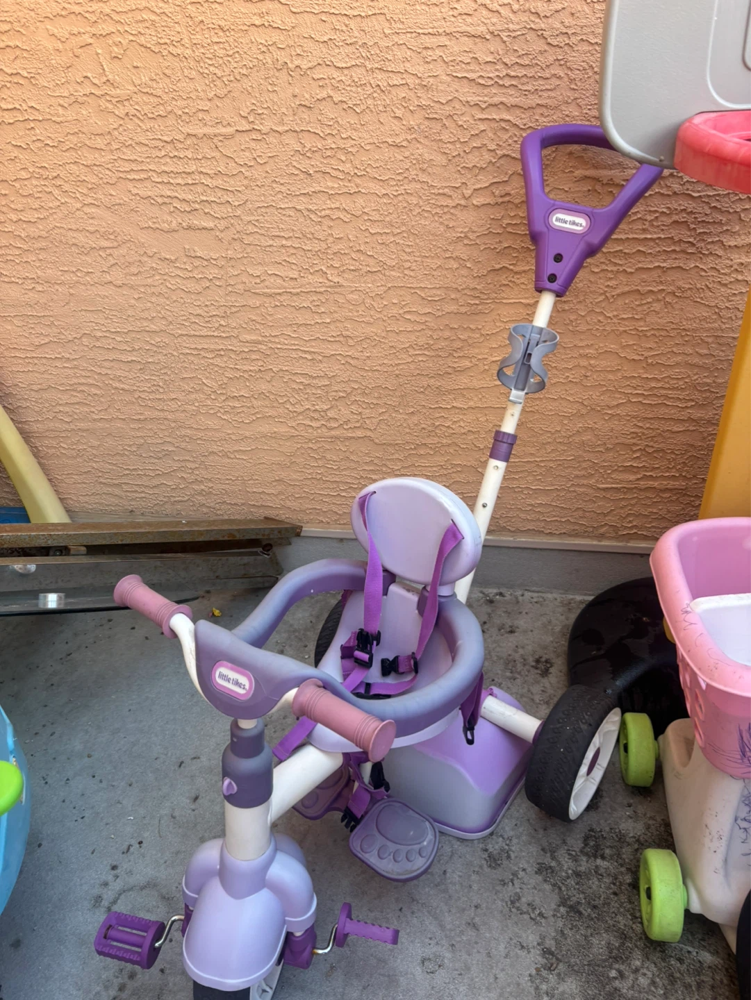 Little Tikes Purple Tricycle with Parent Handle - photo 4