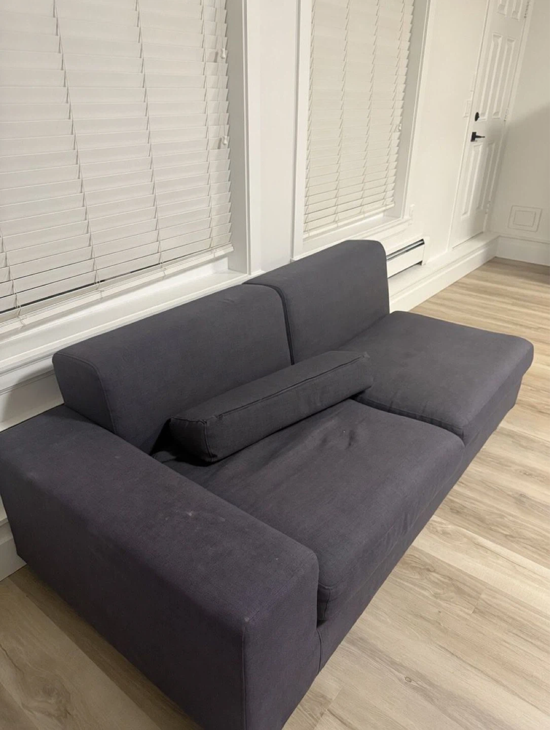 Grey half-Sofa - photo 3