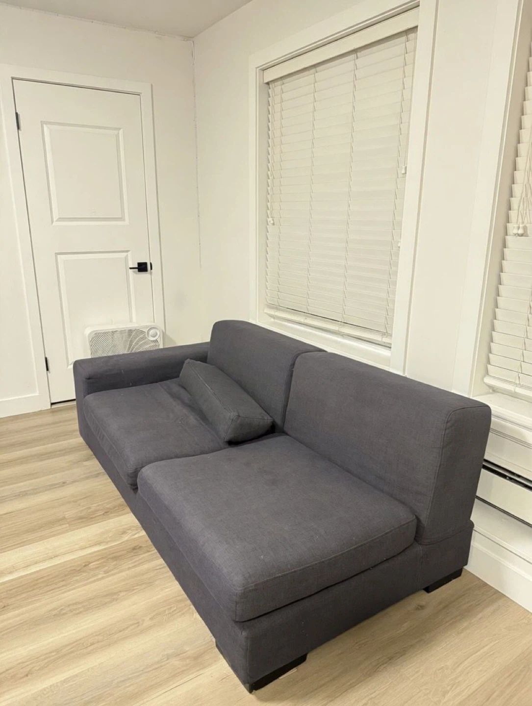 Grey half-Sofa