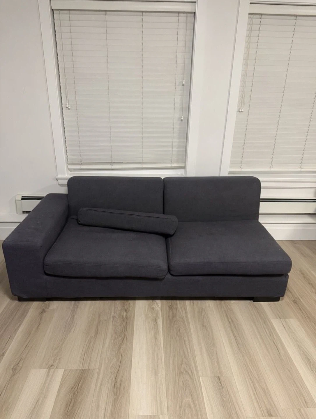 Grey half-Sofa - photo 2