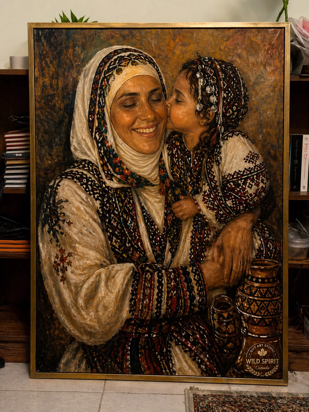 Mother and Child Artwork 5x4 f