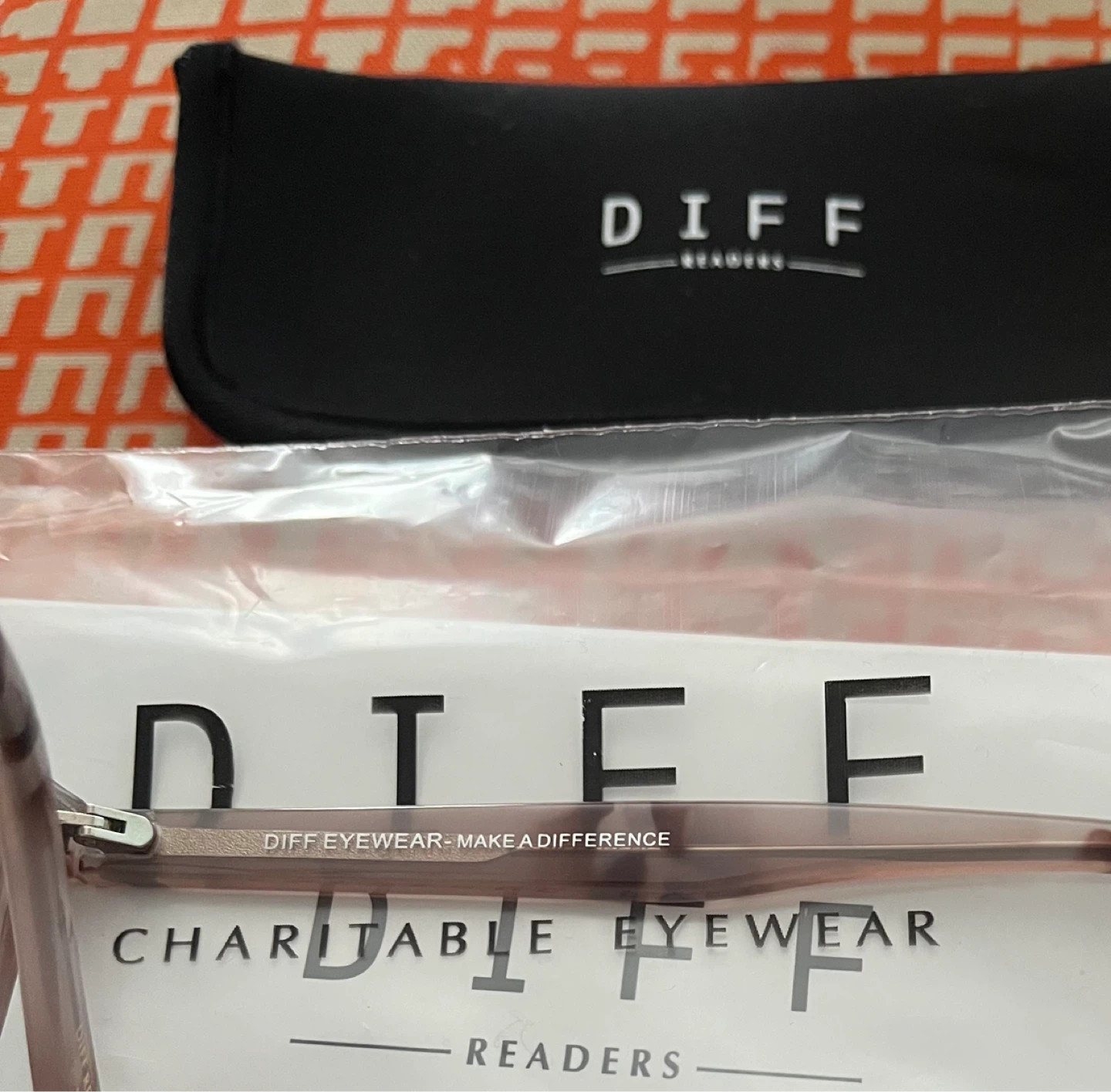 DIFF Readers Leah Blue Light Glasses +1.25 Tortoiseshell - photo 3