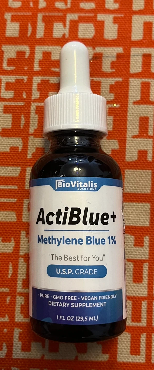 BioVitalis ActiBlue+ Methylene Blue 1% Dietary Supplement