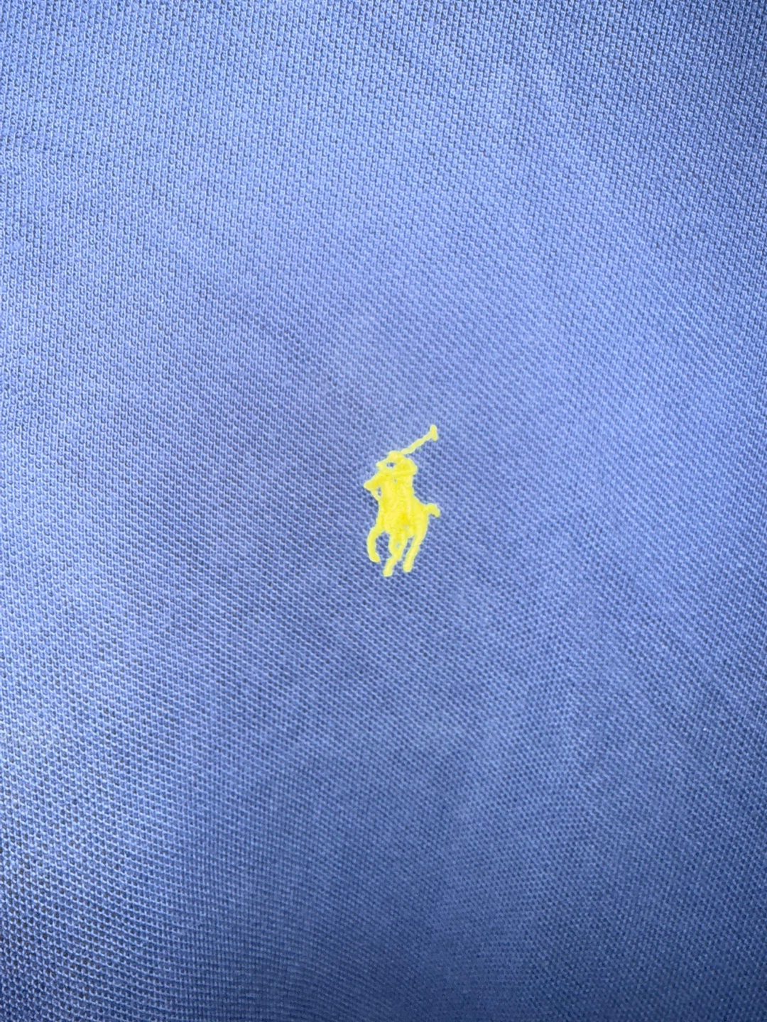 Polo by Ralph Lauren Men's Blue Polo Shirt Size L - photo 4