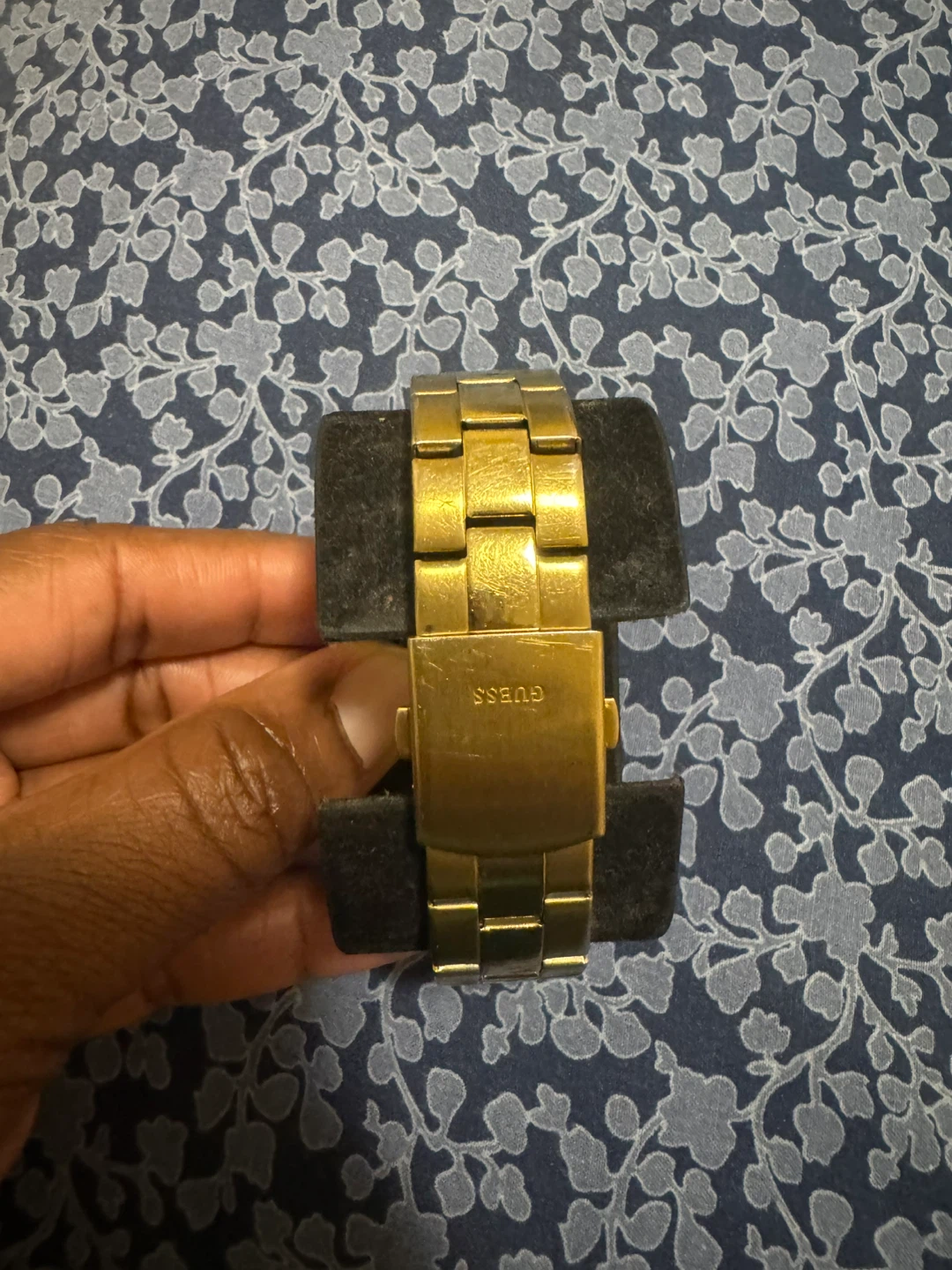 Gold Guess Watch with Crystal Bezel - photo 2